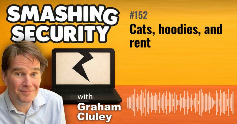 Smashing Security episode 152: Cats, hoodies, and rent