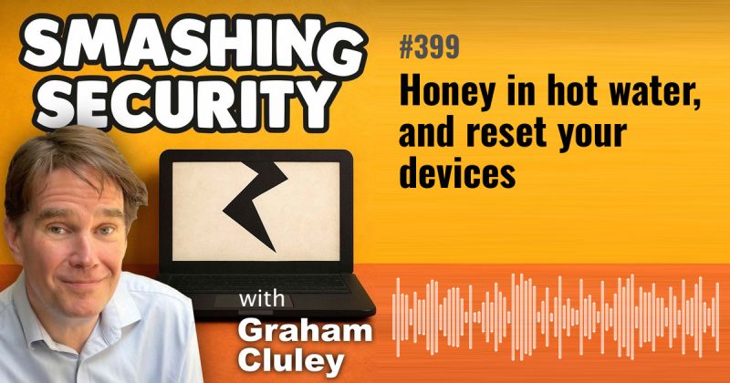 Smashing Security episode 399: Honey in hot water, and reset your devices